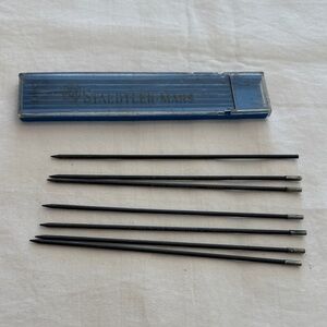 Staedtler Mars Black Pencil Leads. 7 Ct